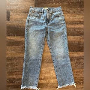 Madewell The Perfect Vintage Cropped Jean 27 Petite